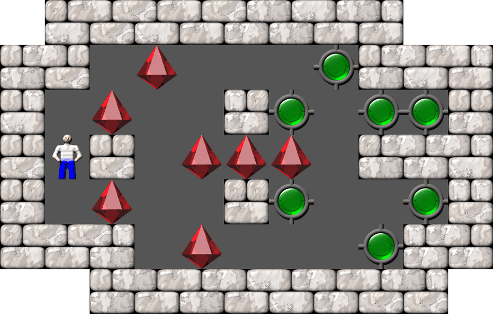 Sokoban Yasgood 2 level 195